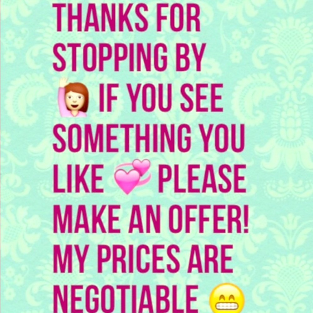 Prices are Negotiable!